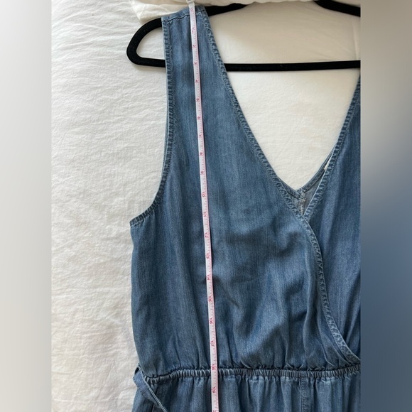 Anthropologie En Crème Jumpsuit Tencel Size L - Picture 8 of 13